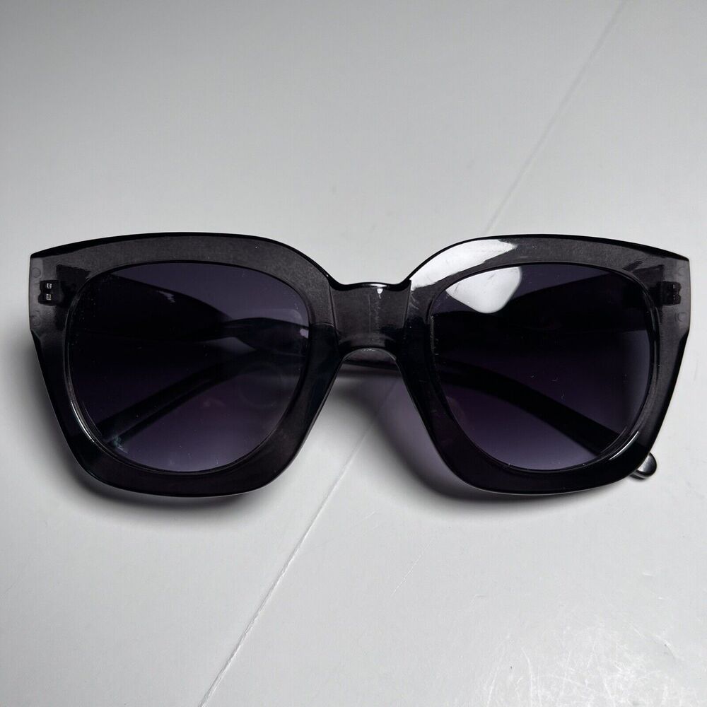 Kensie Adira GR Women's Cat Eye Sunglasses Black Frame & Lens Durable - Picture 9 of 11